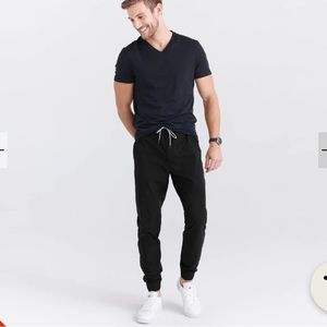 🆕 SAXX GO TO TOWN CASUAL SPORT JOGGERS in black!